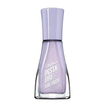 Sally Hansen Insta-Dri Nail Polish Luxe Finish Collection Lavish Lilac 0.31 Fl Oz