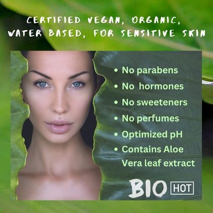 Hot Bio Waterbased Sensitive Lubricant 50Ml - Image 3