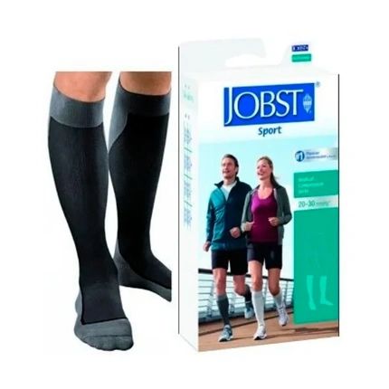 Jobst Unisex Sports Socks Running Socks Black Xl