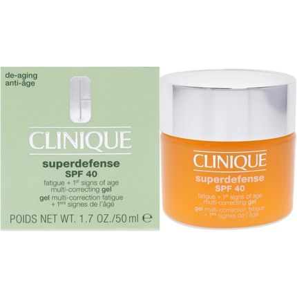 Clinique Superdefense Gel Spf 40 - Anti-Fatigue & First Signs Of Aging