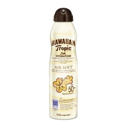 Hawaiian Tropic Silk Hydration Ultra-Light Continuous Sun Lotion Spray Spf 50