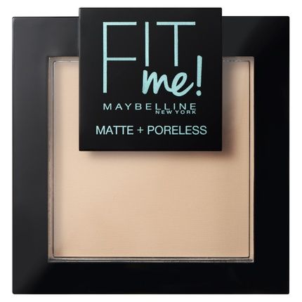 Maybelline Fit Me Matte Poreless Pressed Powder - 105 Natural Ivory, 9G