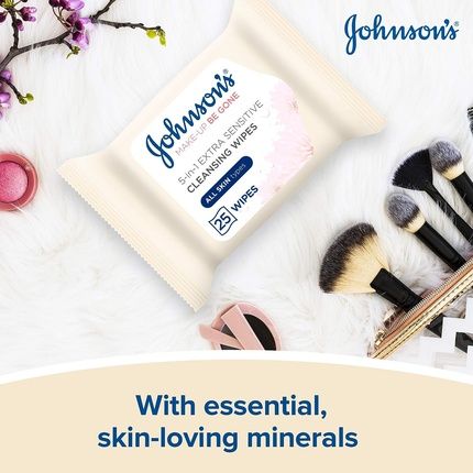 Johnson'S Make-Up Be Gone Extra Sensitive Wipes