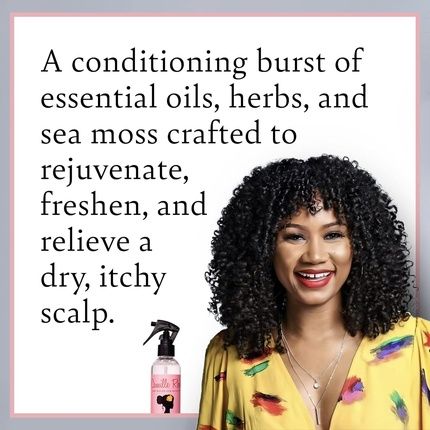 Camille Rose Mint Condition Braid + Scalp Spray With Aloe Vera And Sea Moss