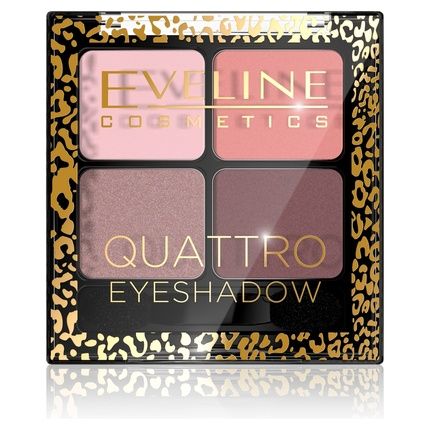 Eveline Quattro Eyeshadow Quad Eyeshadow 12 5.2G