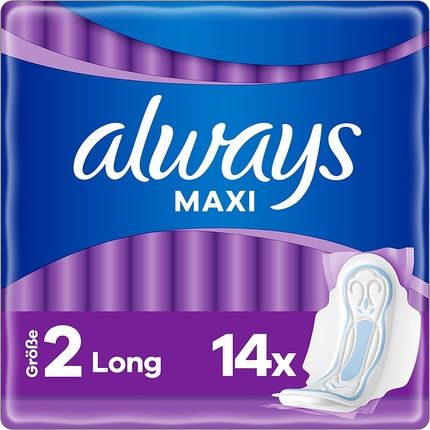Always Maxi Long Pads Size 2 - Pack Of 14