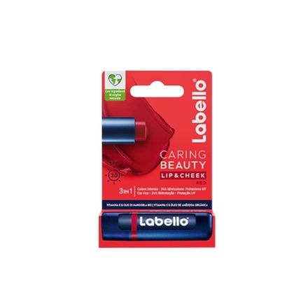 Labello Caring Beauty Stick Red 48 Grams