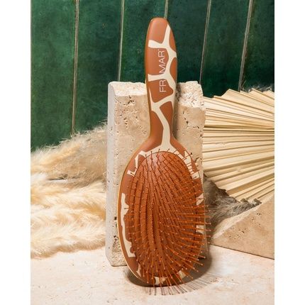 Framar Giraffe Print Detangler Brush For Curly, Wet, And Thick Hair - Image 3