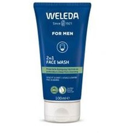 Weleda Men 2In1 Cleansing Gel For Face And Beard 100 Ml