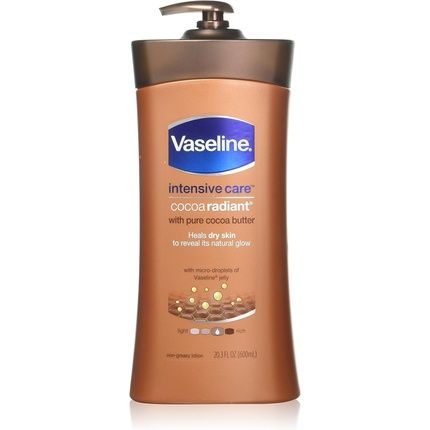 Vaseline Total Moisture Lotion 600Ml Cocoa Radiant Pump