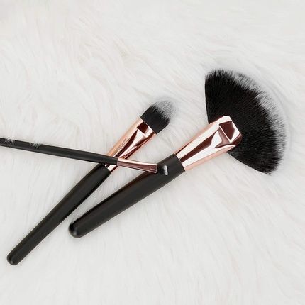 T4B Mimo Set Of 24 Makeup Brushes With Case - Black - Image 3