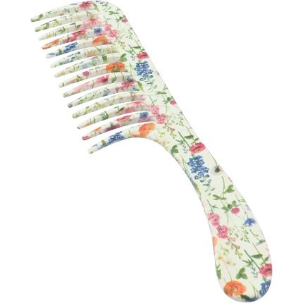 Denman D28 Wide Tooth Detangling Comb Floral Fantasy