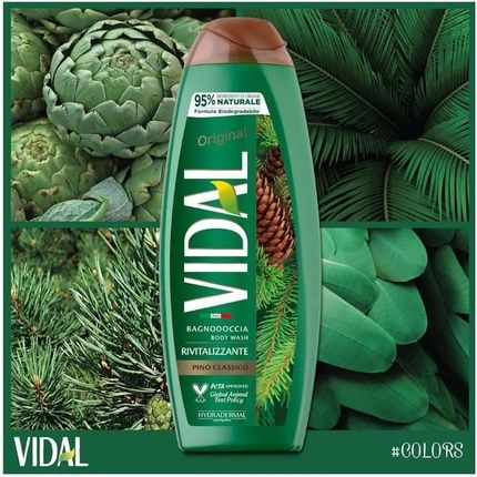 Vidal Pine Classico Revitalizing Shower 500Ml