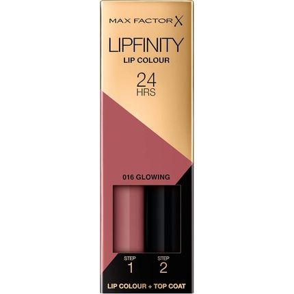 Max Factor Lipfinity Long-Lasting Two Step Lipstick 016 Glowing Pink 4.2G