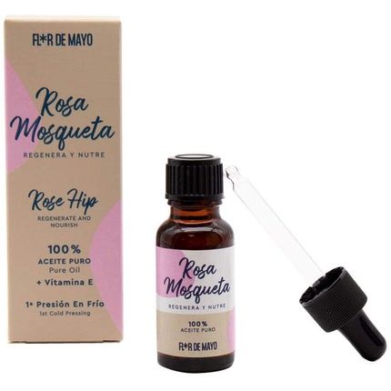 Fleur De Mayo Pure Cold Pressed Rosehip Oil Natural Moisturizer For Anti-Aging, Acne Treatment, Stretch Marks, Scars, Burns - Image 3