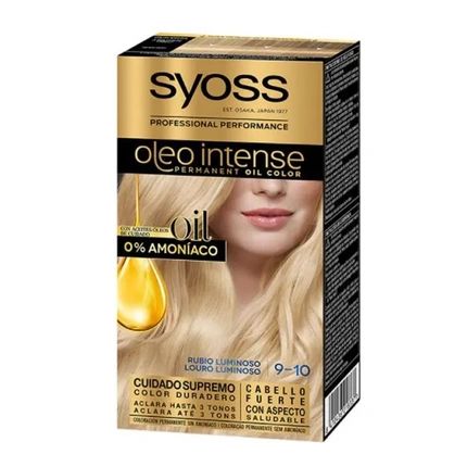 Syoss Syoss Oleo Intense Permanent Hair Color 910 Luminous Blonde