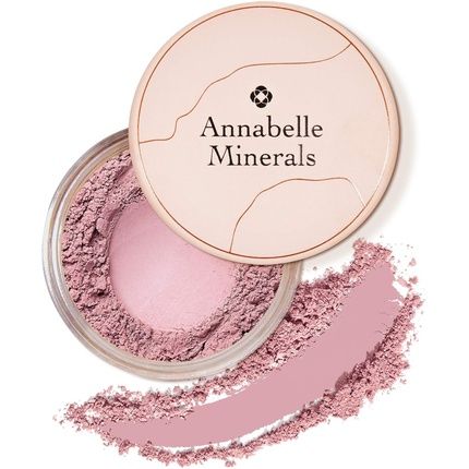 بودرة أحمر الخدود المعدنية الطبيعية بالكامل من أنابيل مينيرالز، لمسة نهائية غير لامعة للمكياج