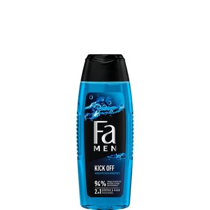Fa Men 2In1 Shower Gel Kick Off With Refreshing Scent Of Aquatic Mint 250Ml
