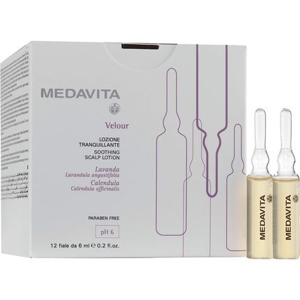 Medavita Velour Soothing Scalp Lotion Ph 6 12X6Ml
