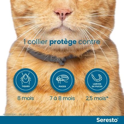 Seresto Cat Necklace - Pack Of 2
