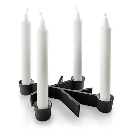 Eva Solo Twig Candlestick Black 23 Cm