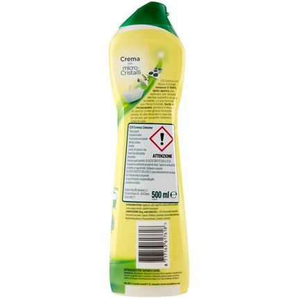 Cif - Lemon Cream With Microparticles - 500Ml - Image 3