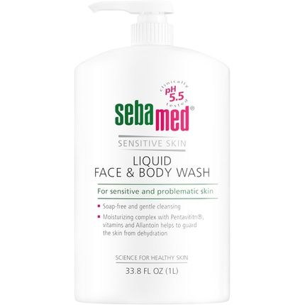 Sebamed Liquid Face & Body Wash 1L