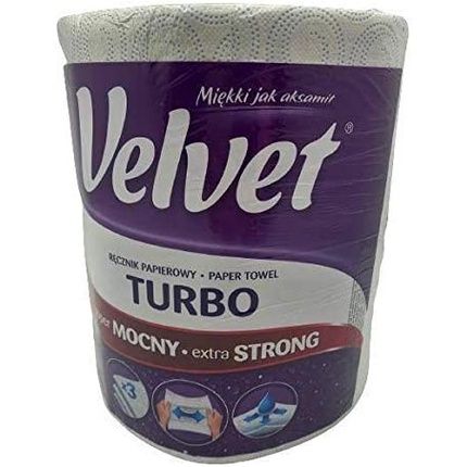 Velvet Household Hand Towels Kitchen Paper - 10 Rolls 5 Pack X 2 Rolls