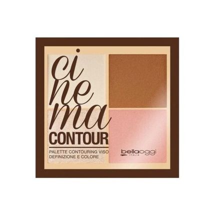 Bellaoggi Cinema Contour Palette For Face Contouring