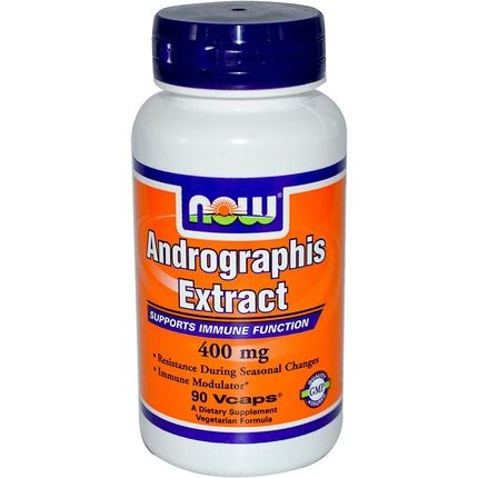Now Foods Andrographis Extract 400Mg 90 Capsules