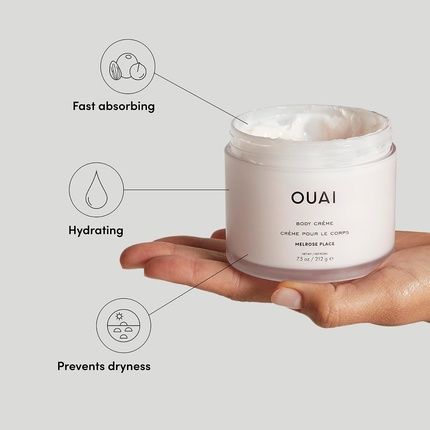 Ouai Body Cream Melrose Place Hydrating Whipped Body Cream With Cupuacu