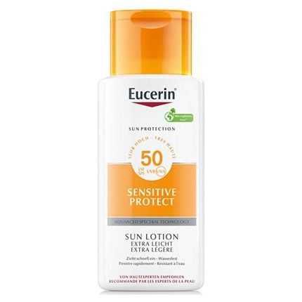 Eucerin Sensitive Protect Sun Lotion Extra Light Spf 50+ 150Ml