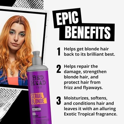 Bed Head Tigi Serial Blonde Conditioner 400Ml