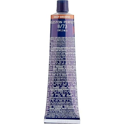 Wella Koleston Perfect Me+ 8/73 Light Blonde Brown Gold Hair Color 60Ml