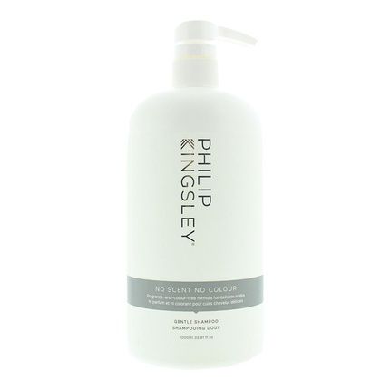 Philip Kingsley No Scent No Colour Shampoo For Sensitive Delicate Scalps Gentle Cleansing Shampoo 33.8Oz
