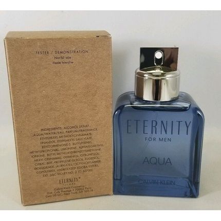 Calvin Klein Eternity Aqua For Men 100Ml 3.4Oz Eau De Toilette Spray