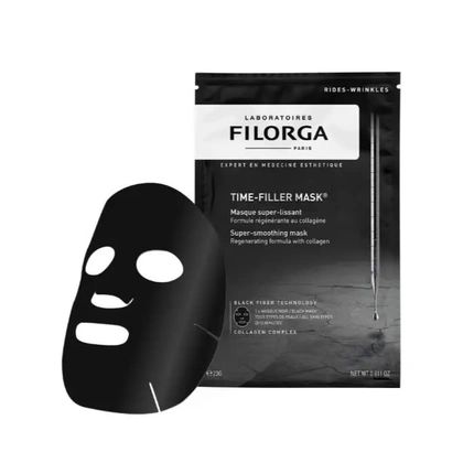 Filorga Time Filler Mask Super Smoothing Black Mask 20Ml Smoothing Mask With Collagen