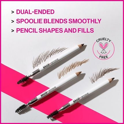 Wet N Wild Brow-Sessive Eyebrow Pencil With Dual Tip For Thin And Thick Brows - Dark Brown - Image 3