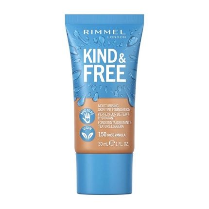 Rimmel London Kind & Free Vegan Foundation 150 Rose Vanilla 30 Ml