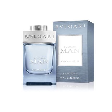 Bvlgari Man Glacial Essence Eau De Parfum Spray 3.4 Ounce Woody Fougere