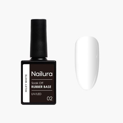 Nailura Rubber Base 2 Milky White 10 Ml