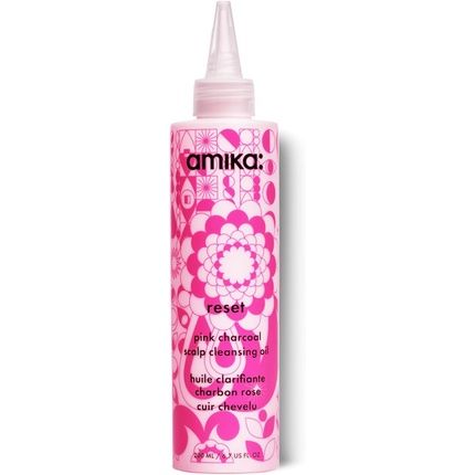 Wash By Amika Reset Pink Charcoal Scalp Cleansing Oil 200Ml