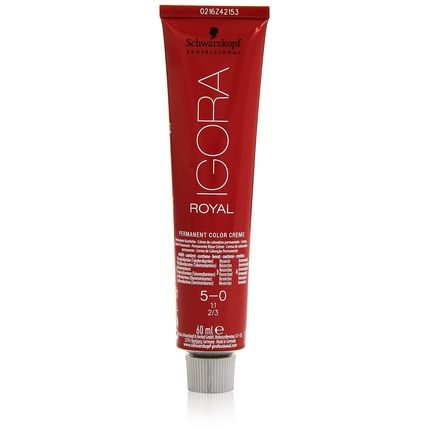Schwarzkopf Igora Royal 5-0 Light Brown Natural 60Ml
