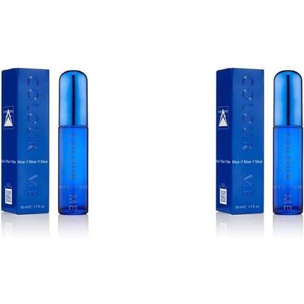 Colour Me Blue Perfume For Men 50Ml Eau De Toilette Luxury Fragrance Mens Aftershave Long Lasting By Milton-Lloyd