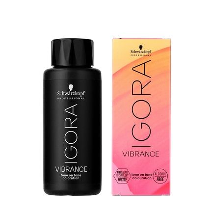 Schwarzkopf Professional Igora Vibrance Tone On Tone Hair Colour 6-68 Dark Blonde Chocolate Red 60Ml