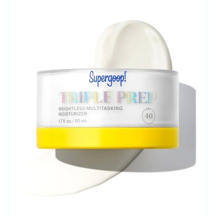 Supergoop! Triple Prep Weightless Multitasking Moisturizer Spf 40 Face Sunscreen