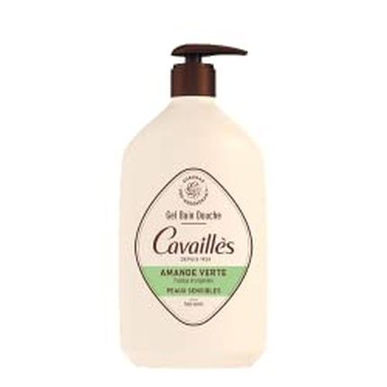 Roge Cavailles Shower Gel For Sensitive Skin 1L Almond Green