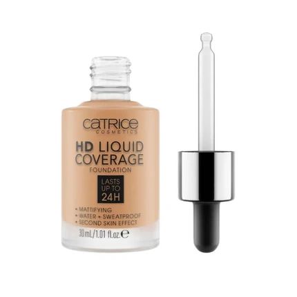 Catrice Hd Liquid Coverage Foundation 046 Camel Beige 30Ml