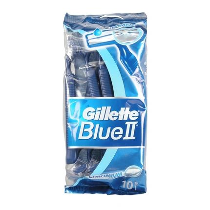 Gillette Blue Ii Disposable Razors Pack Of 10 Units - Image 4