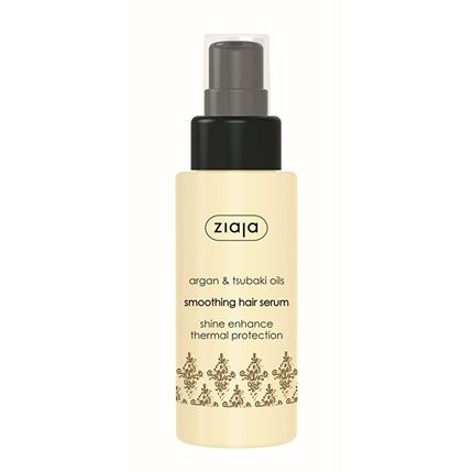 Ziaja Smoothing Serum For Dry And Damaged Hair Argan & Tsubaki Oils 50Ml